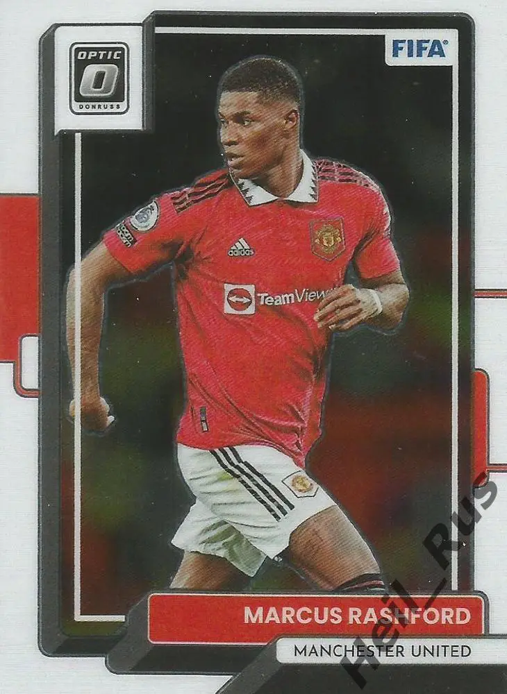 Футбол. Карточка Marcus Rashford/Маркус Рашфорд Манчестер Юнайтед Panini 2022-23