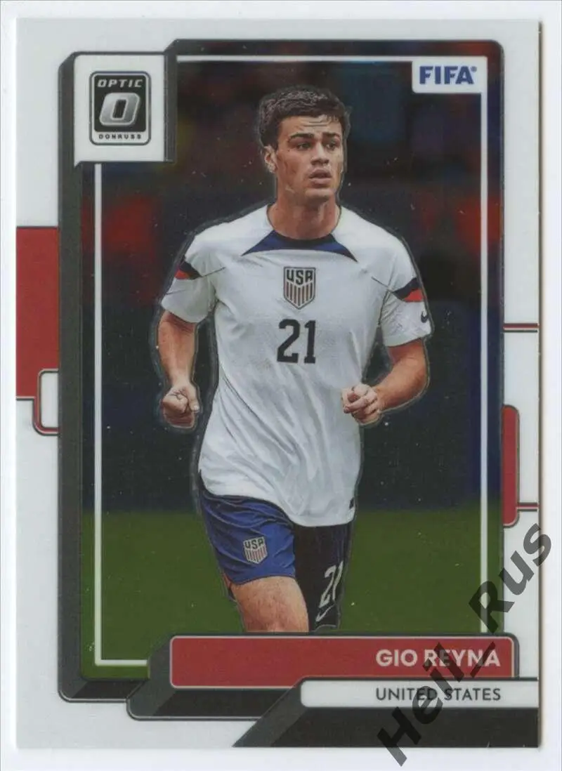 Футбол. Карточка Джованни Рейна USA/США, Боруссия Дортмунд Panini/Панини 2022-23