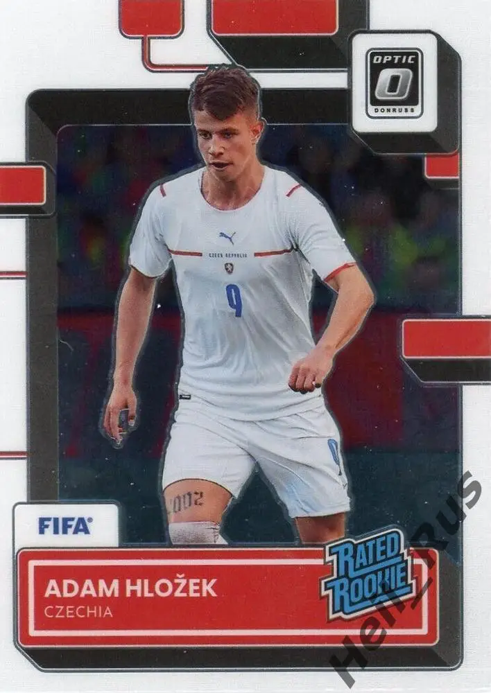 Футбол. Карточка Адам Гложек (Чехия, Спарта Прага, Байер 04 Леверкузен) Panini