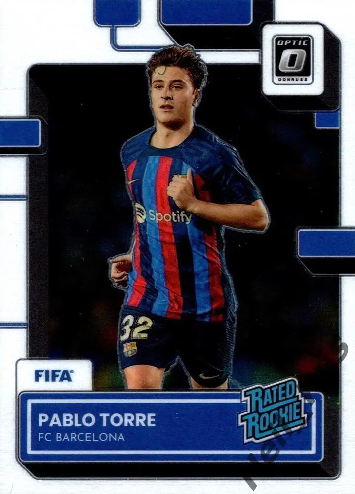Футбол. Карточка Pablo Torre/Пабло Торре Барселона, Жирона Panini/Панини 2022-23