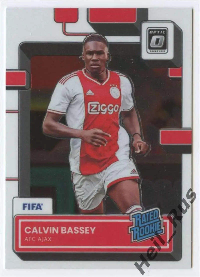 Футбол. Карточка Calvin Bassey/Калвин Бэсси (Аякс, Фулхэм) Panini/Панини 2022-23