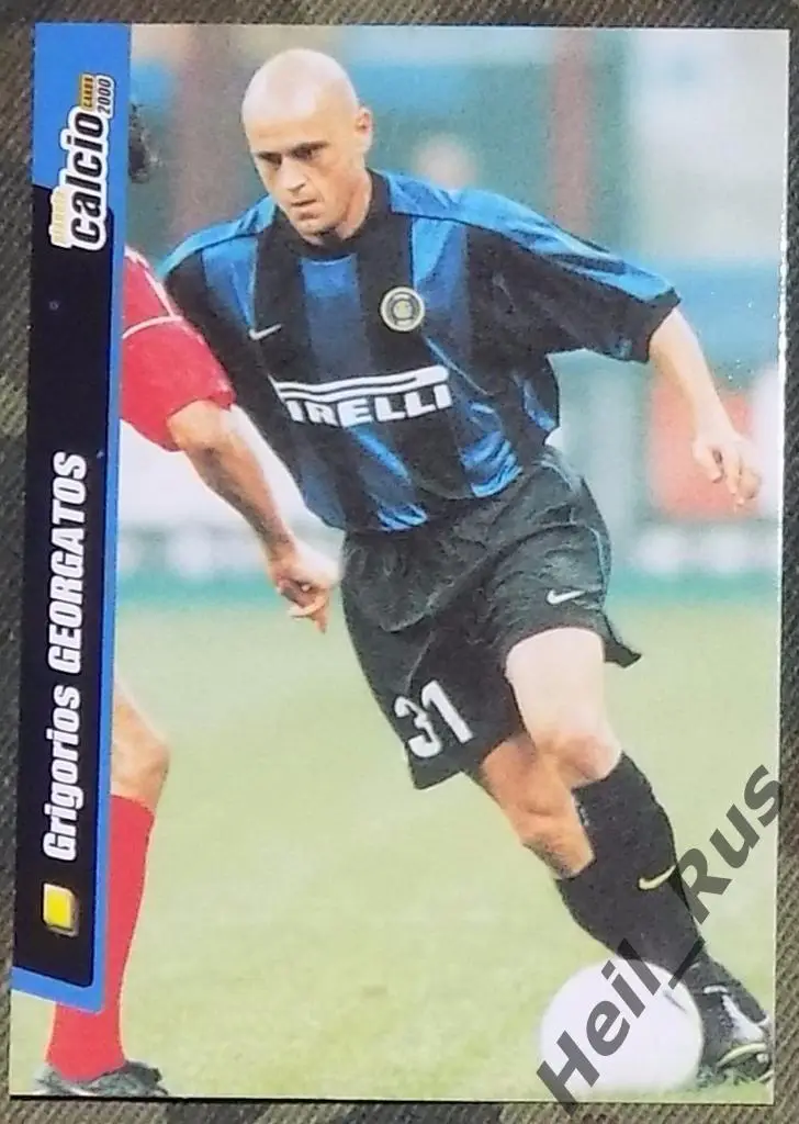 Футбол. Карточка Grigorios Georgatos/Григорис Георгатос (Интернационале/Inter)