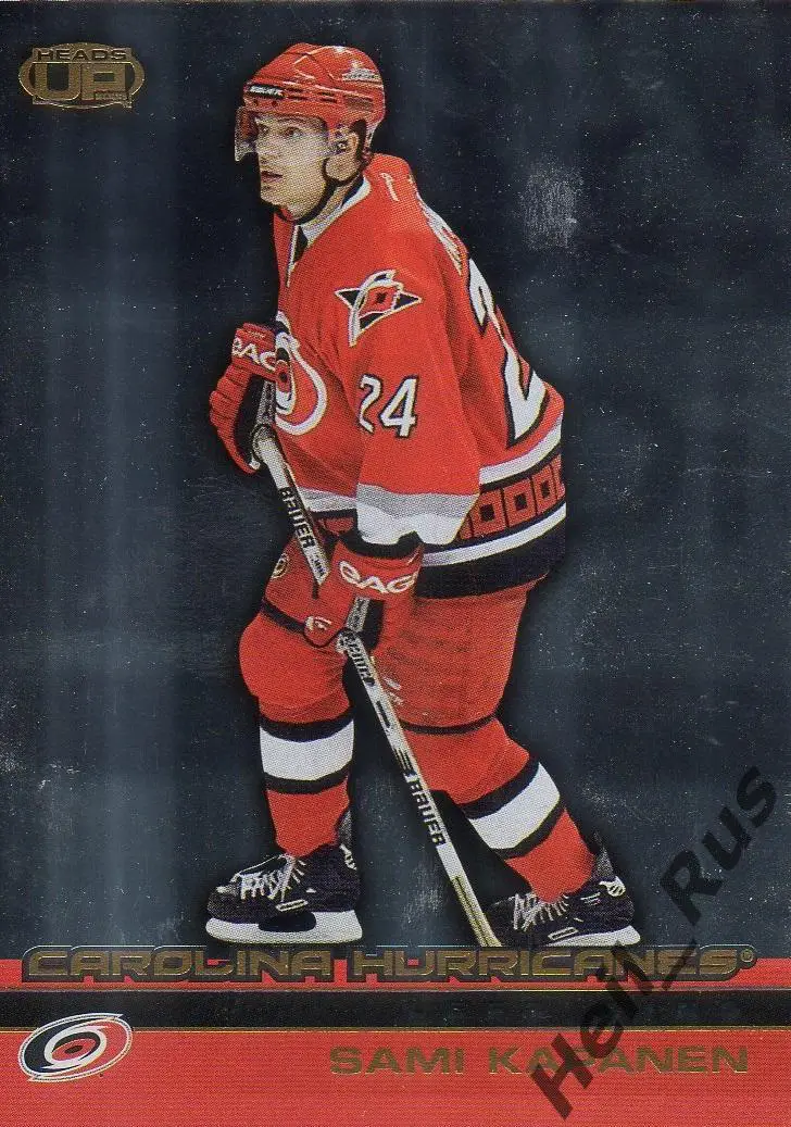 Хоккей Карточка Sami Kapanen/Сами Капанен (Carolina Hurricanes/Каролина) НХЛ/NHL