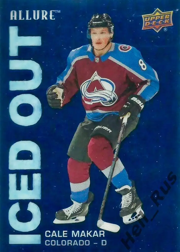 Хоккей. Карточка Cale Makar / Кейл Макар (Colorado Avalanche/Колорадо) НХЛ/NHL
