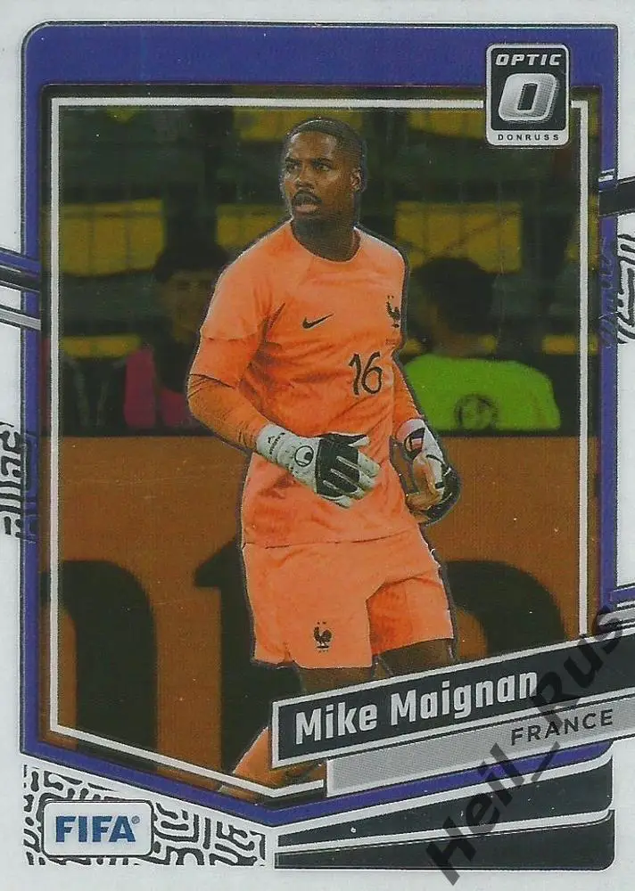 Футбол. Карточка Mike Maignan/Майк Меньян (Франция, Милан, Лилль) Panini 2023/24