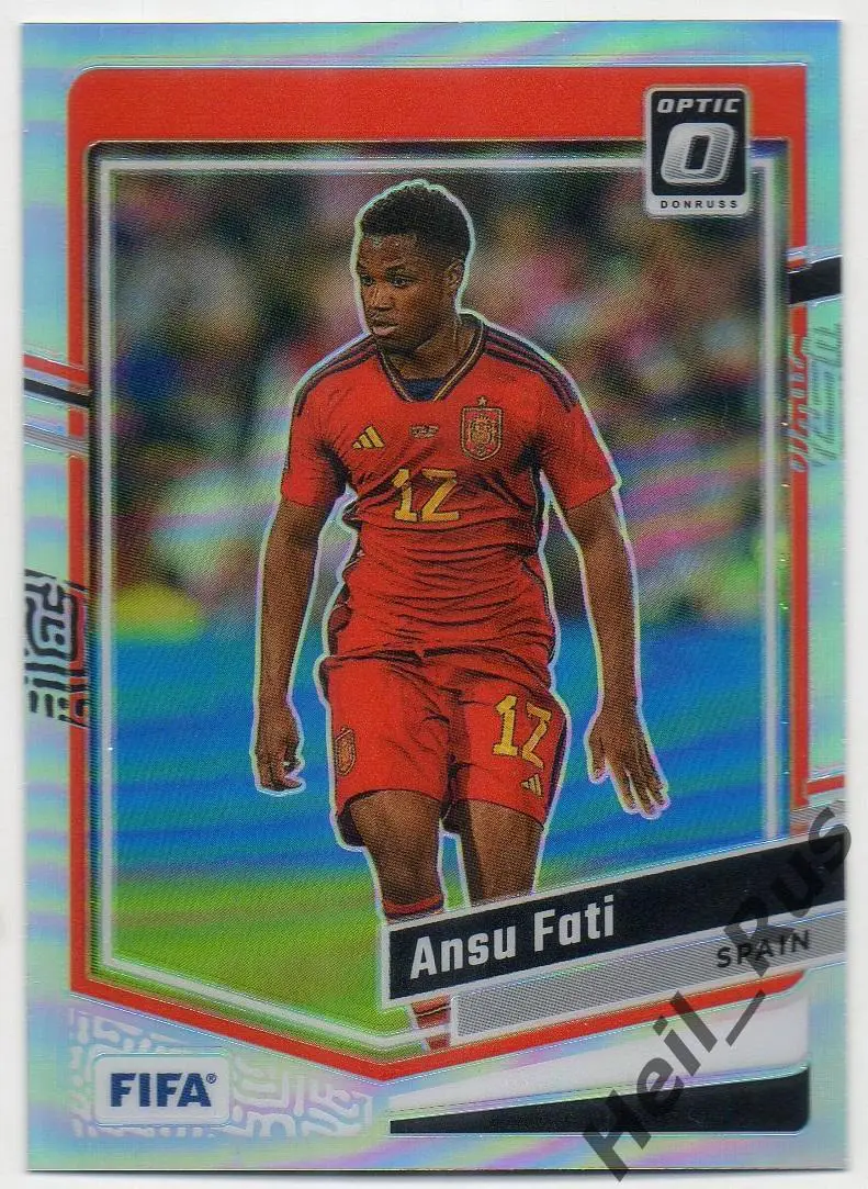 Футбол. Карточка Ansu Fati/Ансу Фати (Испания, Барселона) Panini/Панини 2023-24