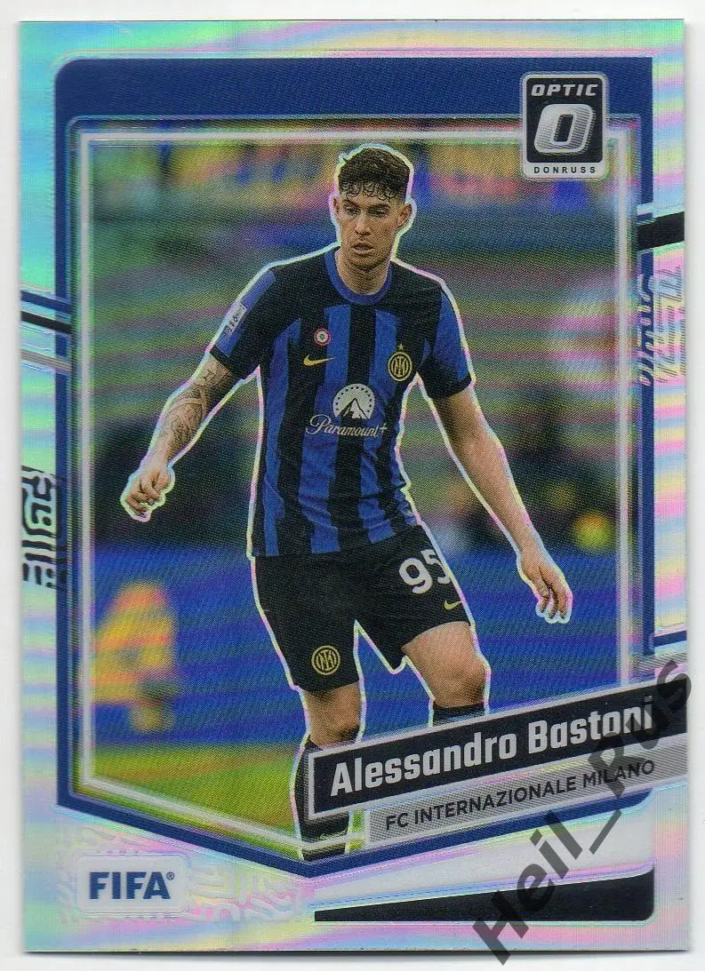 Карточка Alessandro Bastoni/Алессандро Бастони (Интер, Парма, Аталанта) Panini