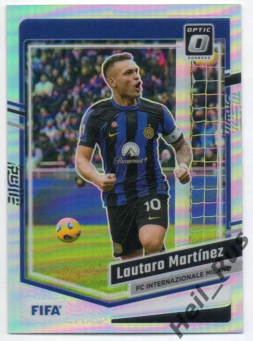 Футбол. Карточка Lautaro Martinez/Лаутаро Мартинес Интернационале Panini 2023/24