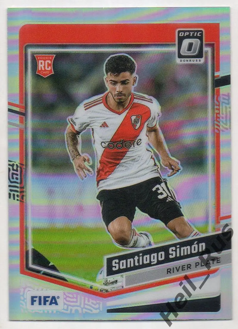 Футбол. Карточка Santiago Simon/Сантьяго Симон Ривер Плейт Panini/Панини 2023/24