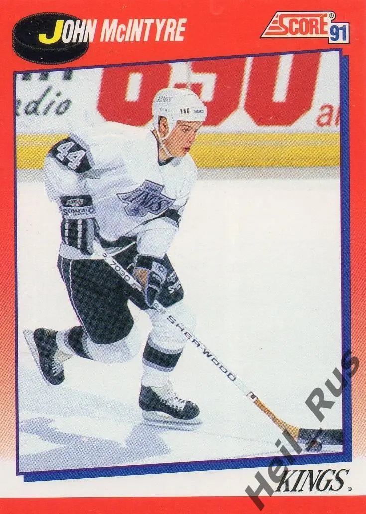 Карточка John McIntyre/Джон Макинтайр (Los Angeles Kings/Лос-Анджелес) НХЛ/NHL