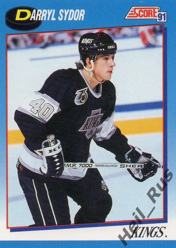 Карточка Darryl Sydor/Дэррил Сидор Los Angeles Kings/Лос-Анджелес Кингз НХЛ/NHL