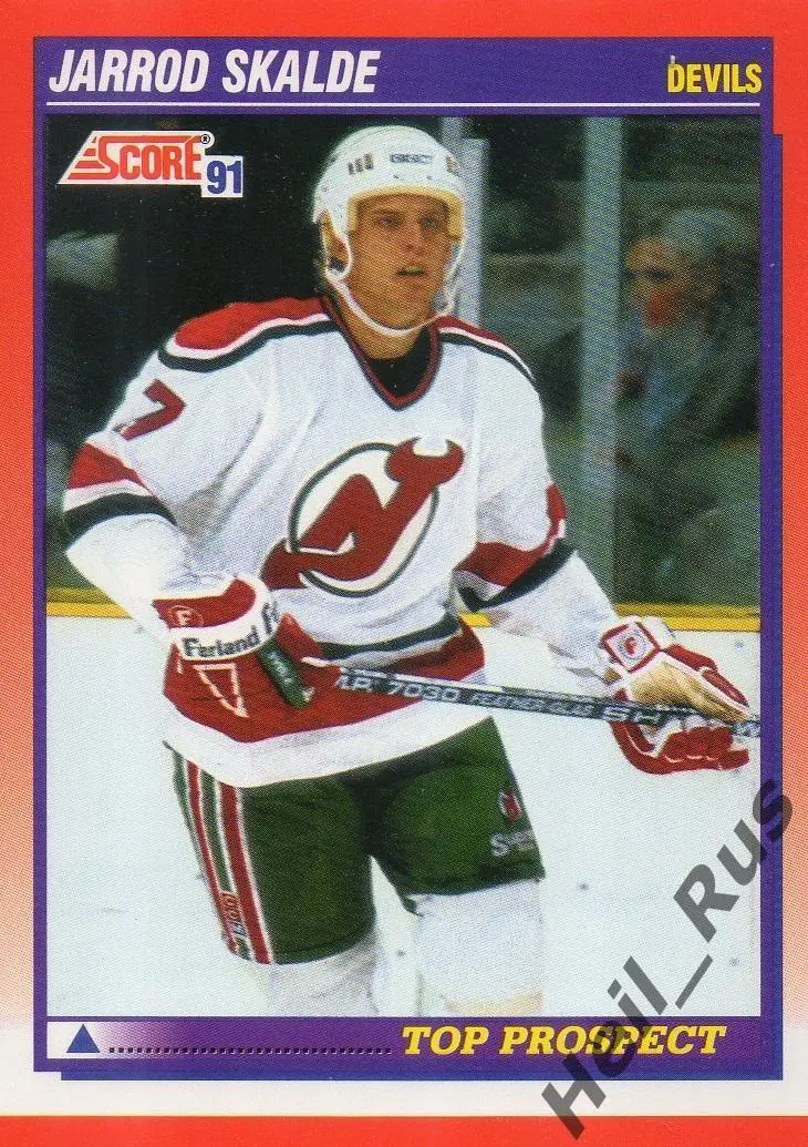Карточка Jarrod Skalde/Джаррод Скальде (New Jersey Devils/Нью-Джерси) НХЛ/NHL
