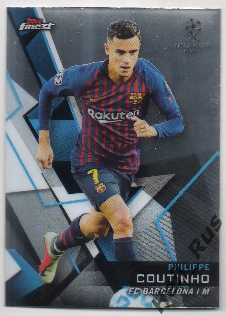 Карточка Филипе Коутиньо (Барселона, Ливерпуль, Бавария) Лига Чемпионов 2018/19