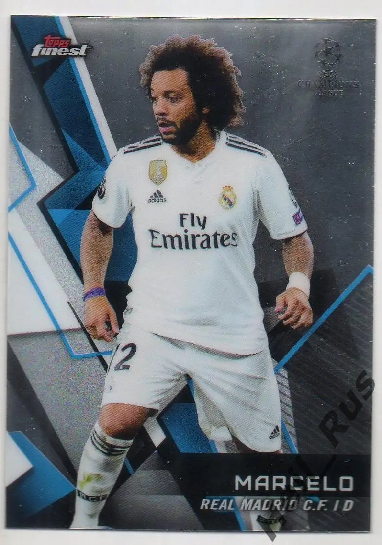 Футбол. Карточка Marcelo/Марсело (Реал Мадрид) Лига Чемпионов 2018/19 TOPPS