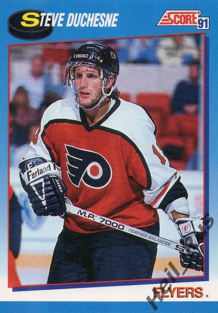 Карточка Steve Duchesne/Стив Дюшен (Philadelphia Flyers/Филадельфия) НХЛ/NHL