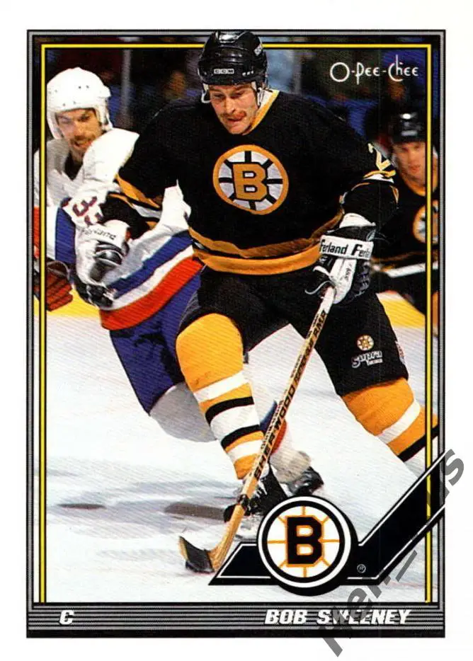 Хоккей. Карточка Bob Sweeney / Боб Суини (Boston Bruins/Бостон Брюинз) НХЛ/NHL