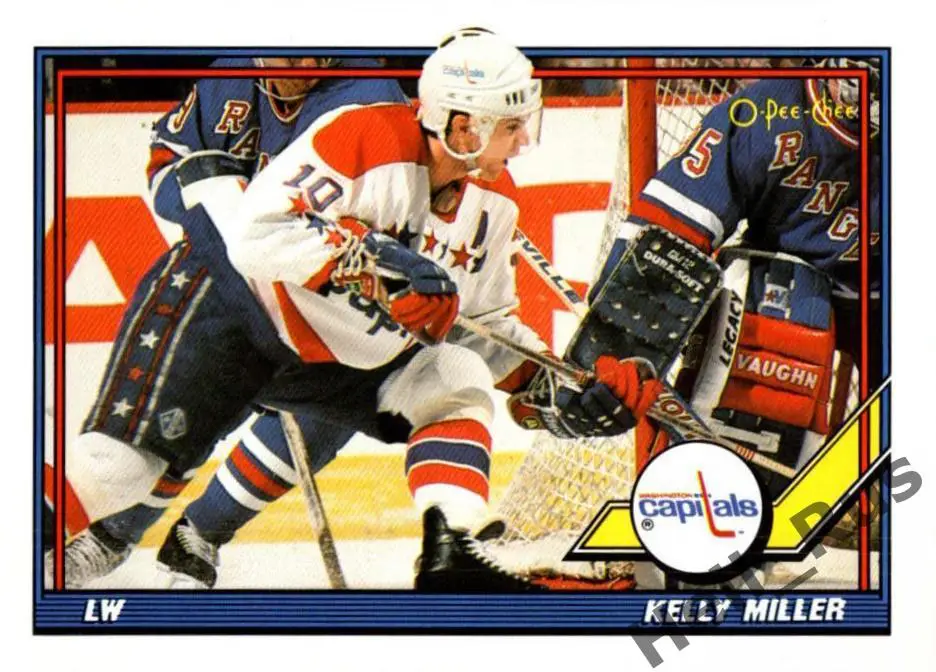 Хоккей Карточка Kelly Miller/Келли Миллер Washington Capitals/Вашингтон, НХЛ/NHL