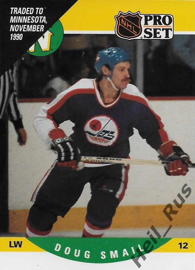 Карточка Дуг Смэйл (Minnesota North Stars/Миннесота, Winnipeg Jets/Виннипег) НХЛ