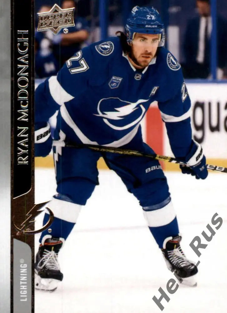 Хоккей; Карточка Райан Макдона (Tampa Bay Lightning, Барыс Астана) НХЛ/NHL, КХЛ