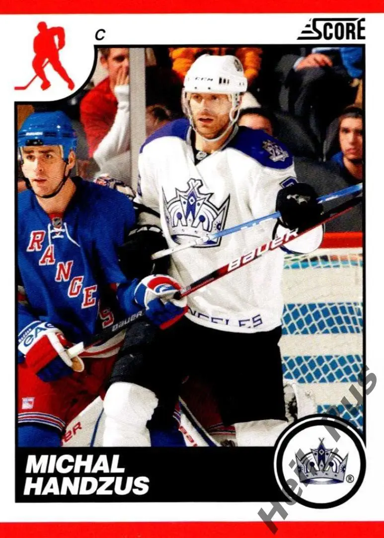 Карточка Michal Handzus/Михал Гандзуш (Los Angeles Kings/Лос-Анджелес) НХЛ/NHL