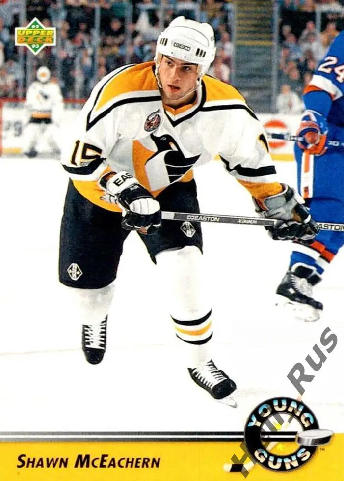 Карточка Shawn McEachern/Шон Макичерн (Pittsburgh Penguins / Питтсбург) НХЛ/NHL