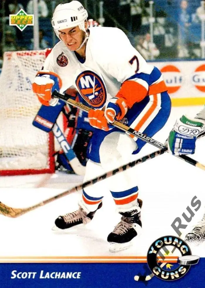 Хоккей Карточка Scott Lachance/Скотт Лашанс New York Islanders/Айлендерс НХЛ-NHL