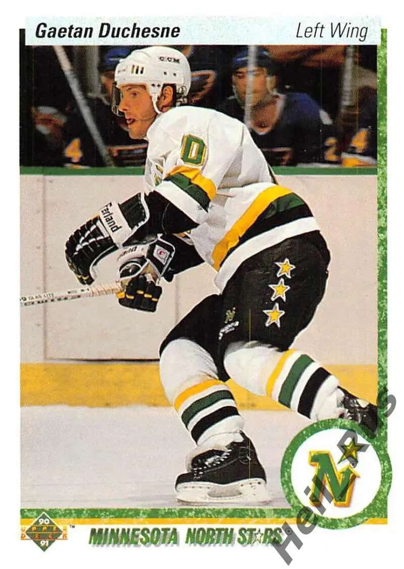 Карточка Gaetan Duchesne/Гаэтан Дюшен (Minnesota North Stars/Миннесота) NHL/НХЛ