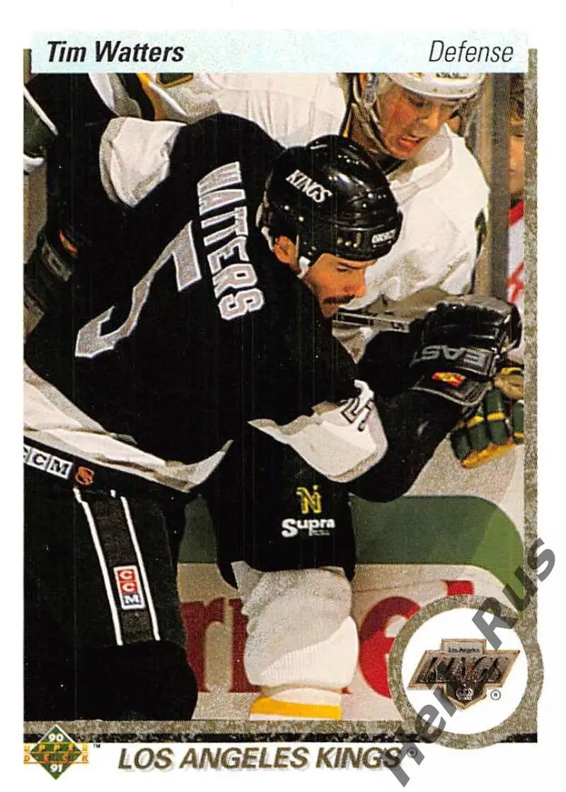 Карточка Tim Watters/Тим Уоттерс (Los Angeles Kings/Лос-Анджелес Кингз) NHL/НХЛ