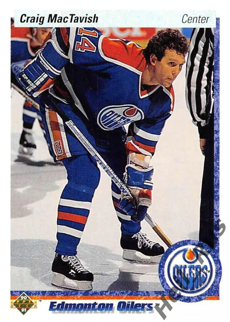 Карточка Крэйг Мактавиш Edmonton Oilers/Эдмонтон Локомотив Ярославль НХЛ/NHL/КХЛ