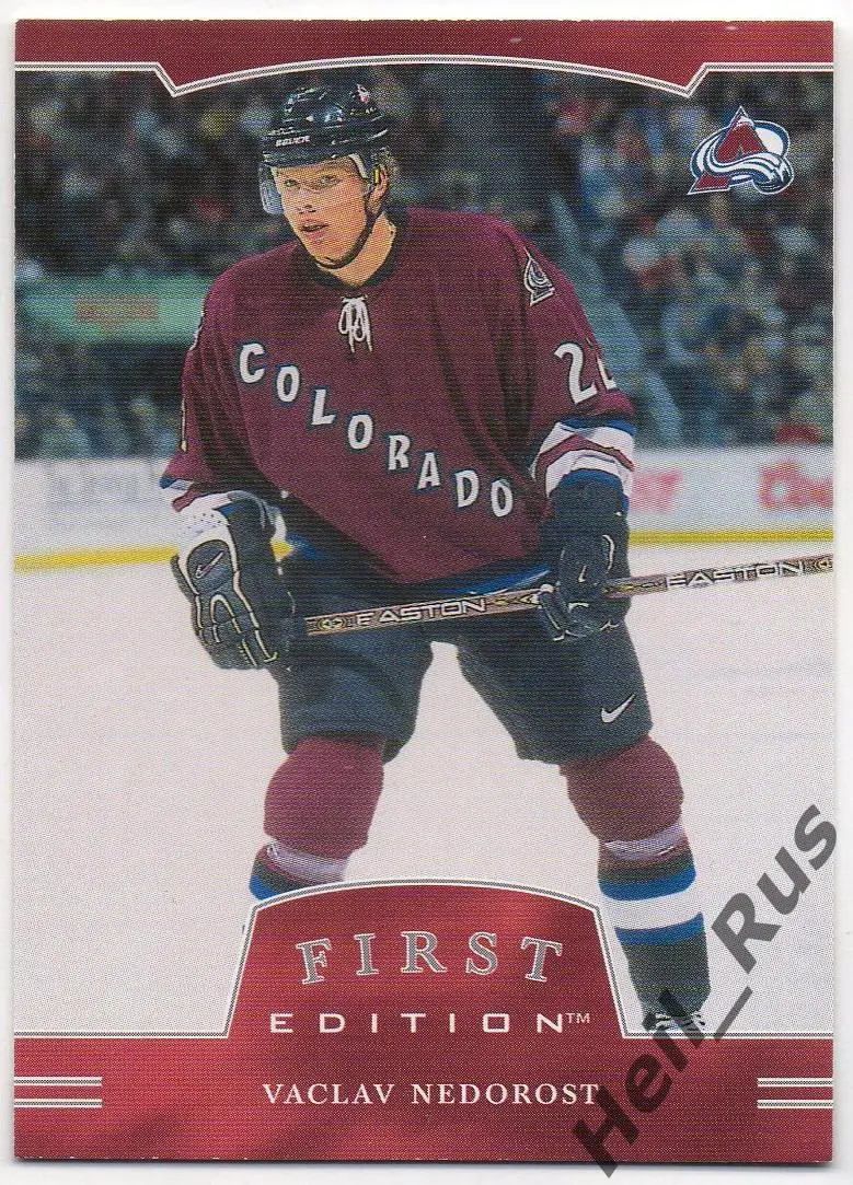 Карточка Вацлав Недорост Colorado Avalanche/Колорадо, Донбасс/Слован НХЛ/NHL/КХЛ