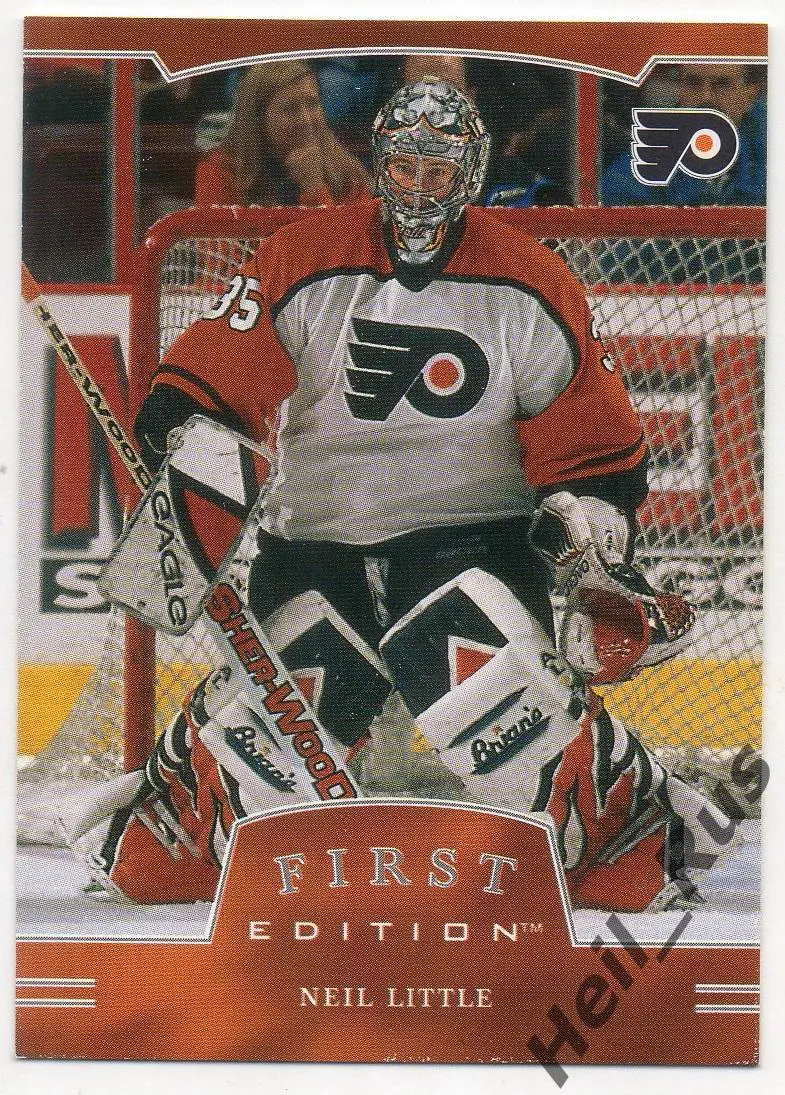Хоккей. Карточка Neil Little/Нил Литтл (Philadelphia Flyers/Филадельфия) НХЛ/NHL