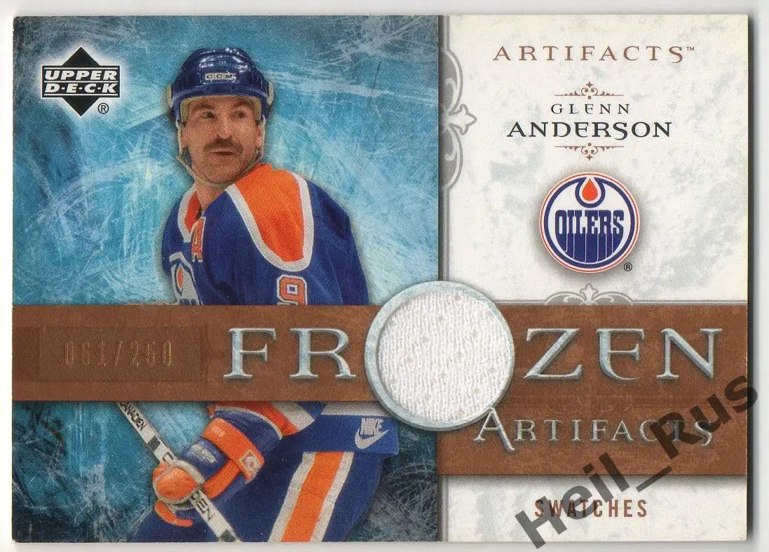 Хоккей Карточка Glenn Anderson / Гленн Андерсон Edmonton Oilers/Эдмонтон НХЛ/NHL