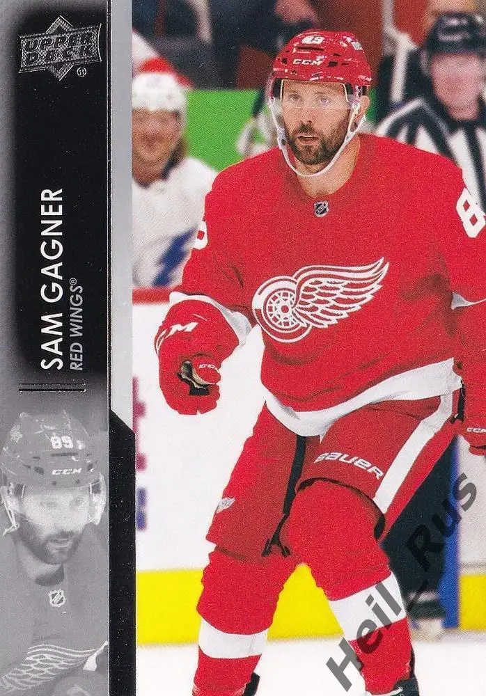 Хоккей Карточка Sam Gagner/Сэм Ганье Detroit Red Wings/Детройт Ред Уингз НХЛ/NHL
