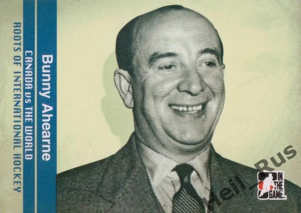 Хоккей. Карточка Bunny Ahearne/Джон Фрэнсис Банни Ахерн (Великобритания) НХЛ/NHL