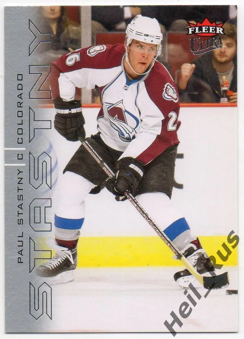 Хоккей Карточка Paul Stastny/Пол Штястны (Colorado Avalanche/Колорадо) НХЛ/NHL