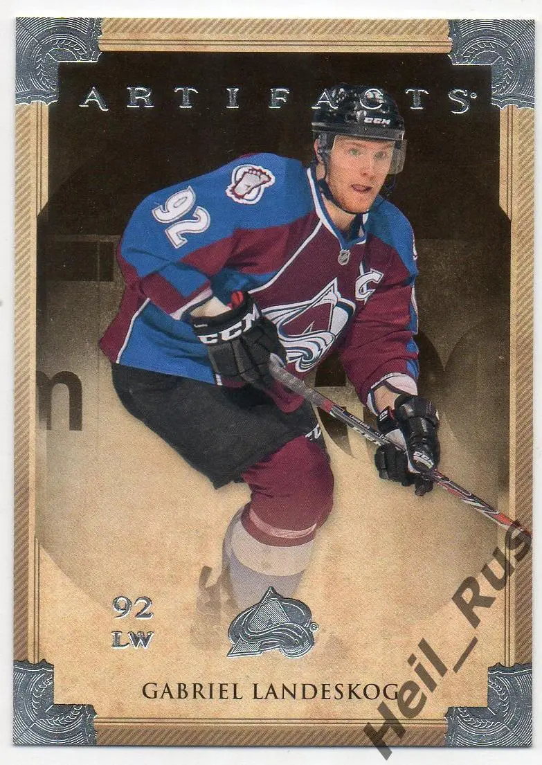 Хоккей Карточка Landeskog/Габриэль Ландескуг Colorado Avalanche/Колорадо НХЛ NHL