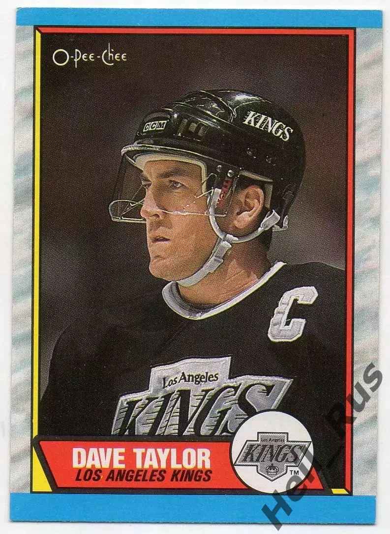 Карточка Dave Taylor/Дэйв Тэйлор (Los Angeles Kings/Лос-Анджелес Кингз) NHL/НХЛ