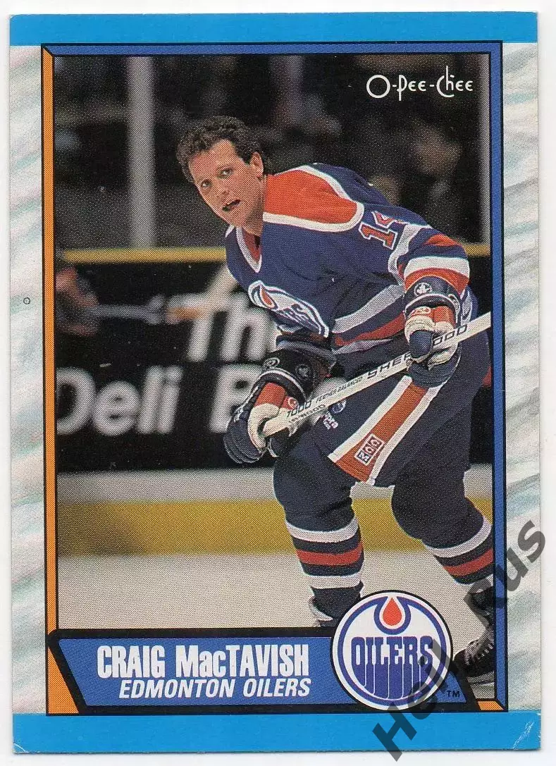 Карточка Крэйг Мактавиш Edmonton Oilers/Эдмонтон Локомотив Ярославль НХЛ/NHL/КХЛ
