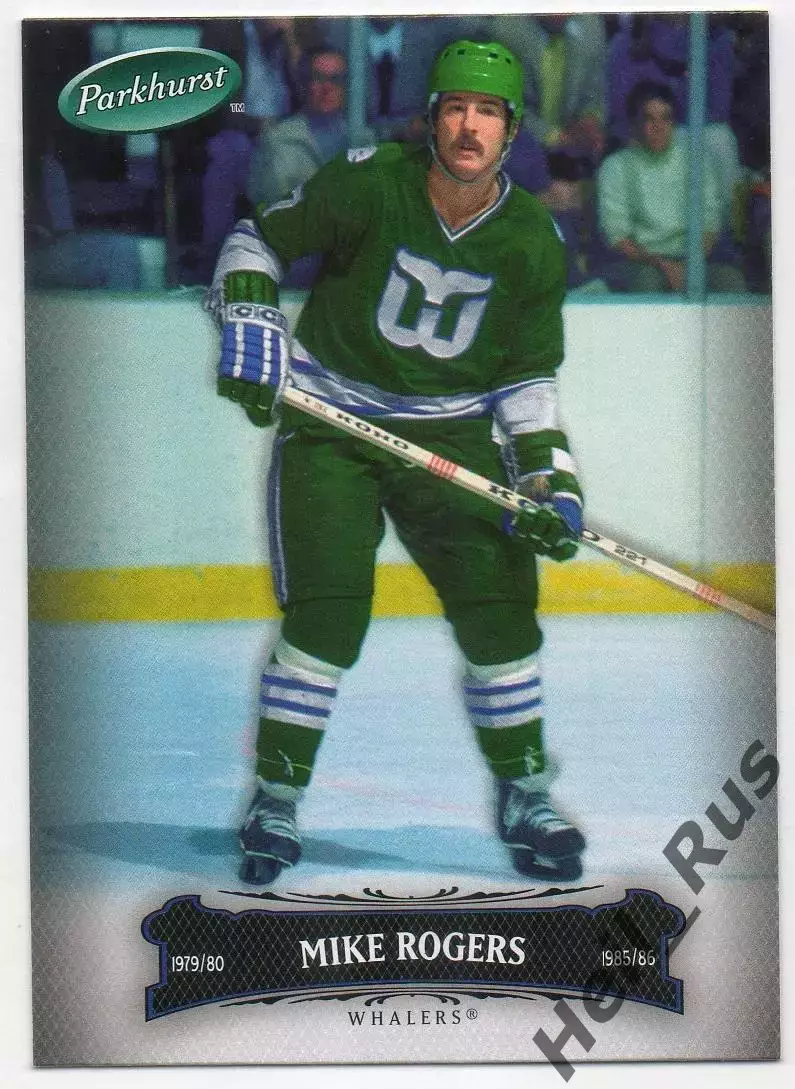 Карточка Mike Rogers/Майк Роджерс (Hartford Whalers/Хартфорд Уэйлерс) НХЛ/NHL