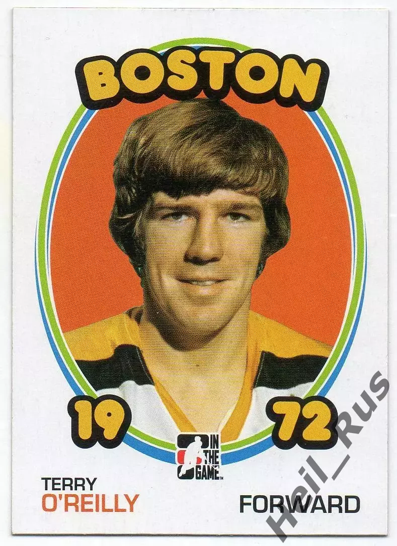 Карточка Terry O'Reilly / Терри О'Райлли (Boston Bruins/Бостон Брюинз) НХЛ/NHL