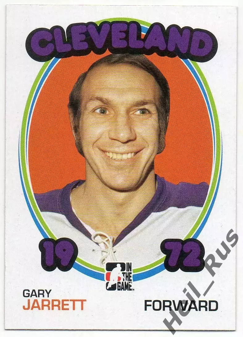 Карточка Gary Jarrett/Гэри Джарретт Cleveland Crusaders/Кливленд WHA/ВХА NHL/НХЛ