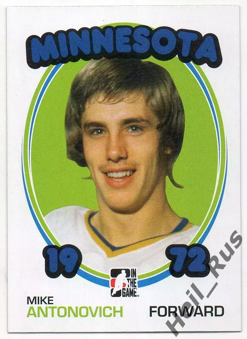 Карточка Antonovich/Майк Антонович Minnesota Fighting Saints/Миннесота ВХА, НХЛ