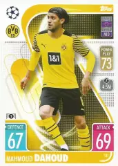 Карточка Махмуд Дауд (Боруссия Дортмунд, Менхенгладбах) Лига Чемпионов 2021-22