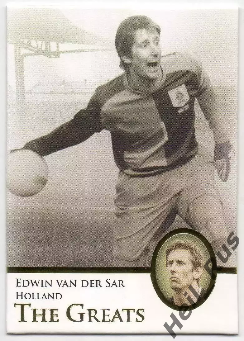 Карточка Эдвин ван дер Сар Нидерланды, Манчестер Юнайтед, Ювентус, Фулхэм, Аякс