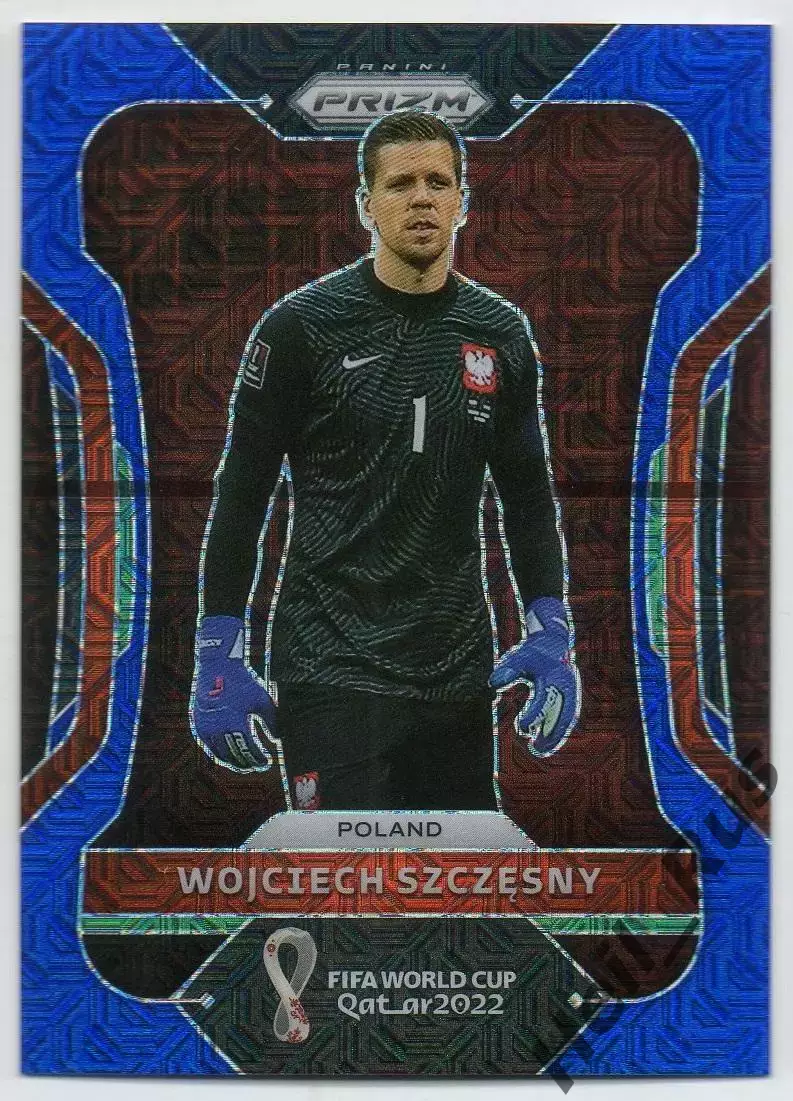 Карточка Войцех Щенсный Польша, Арсенал, Ювентус, Барселона Чемпионат Мира 2022