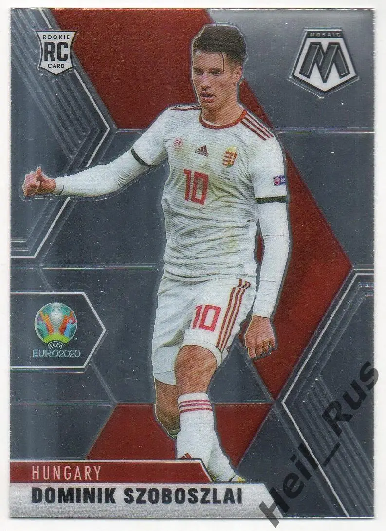 Футбол Карточка Доминик Собослаи (Венгрия, Ливерпуль, РБ Лейпциг) Euro/Евро 2020