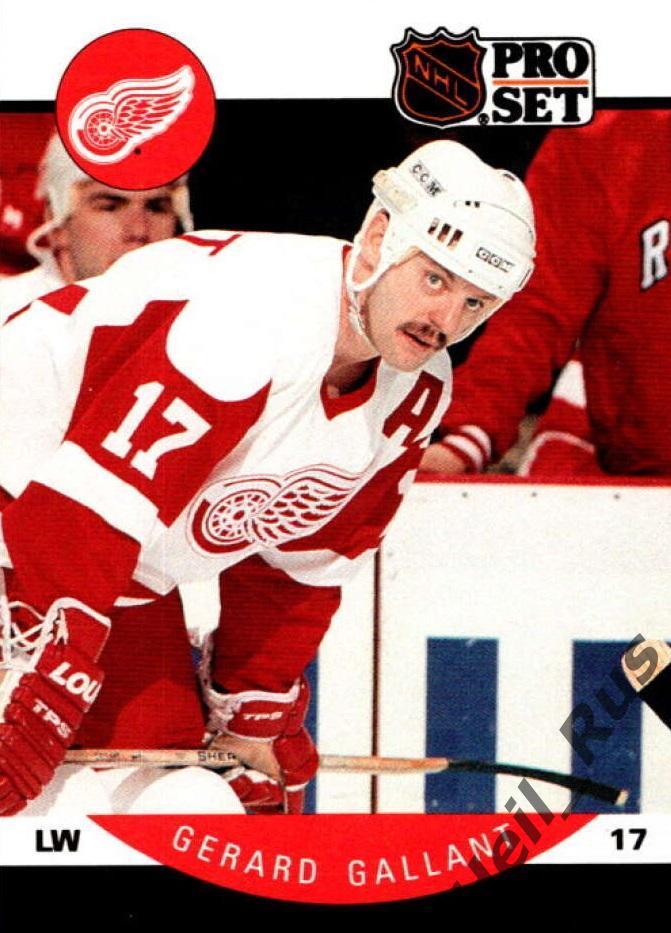 Хоккей Карточка Gerard Gallant/Жерар Галлан (Detroit Red Wings/Детройт) НХЛ/NHL