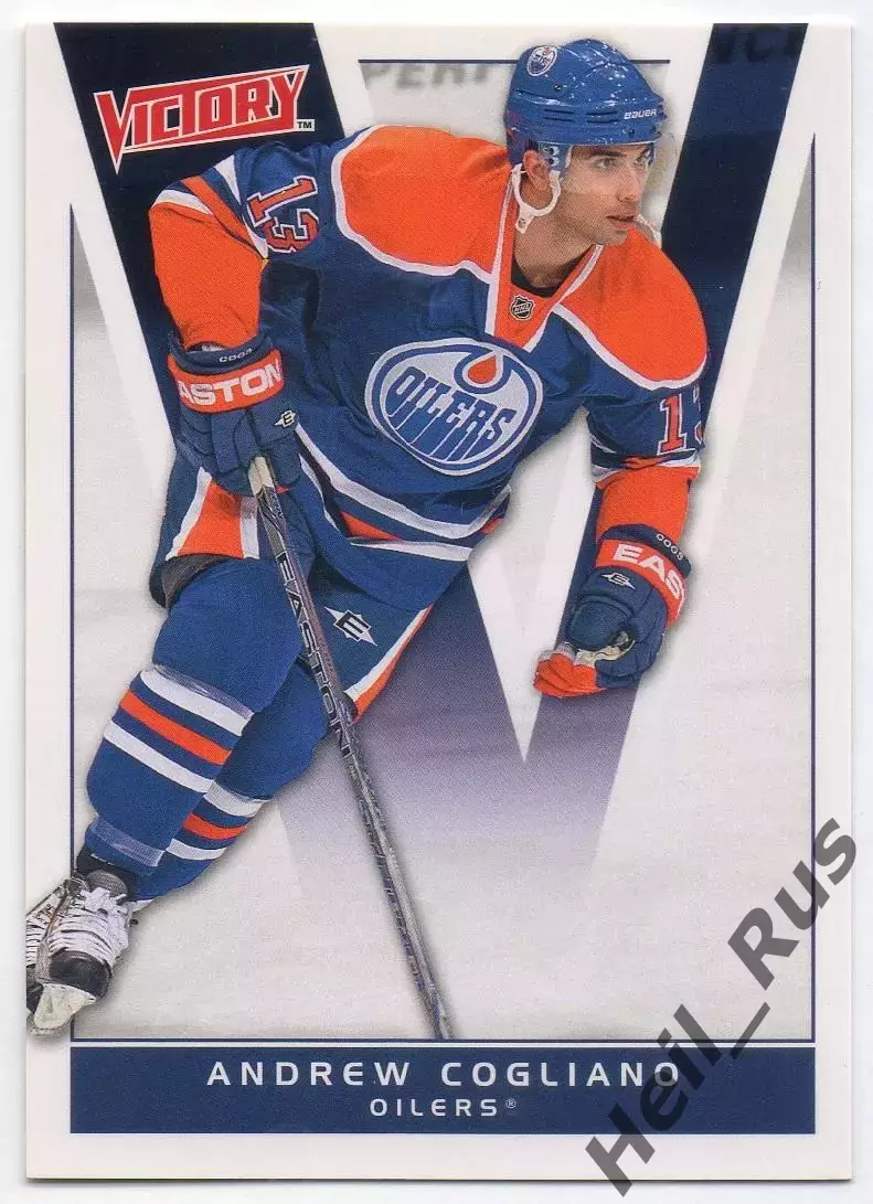 Хоккей Карточка Andrew Cogliano/Эндрю Кольяно (Edmonton Oilers/Эдмонтон) НХЛ/NHL