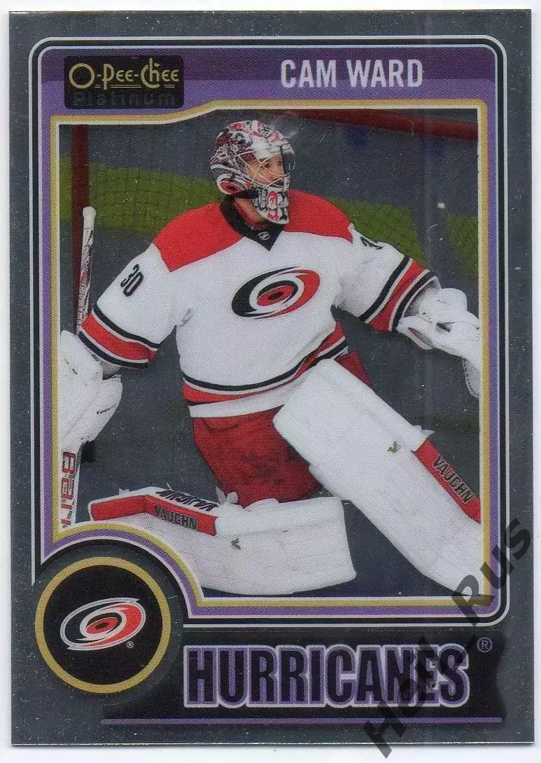 Карточка Cam Ward / Кэм Уорд (Carolina Hurricanes / Каролина Харрикейнз) НХЛ/NHL