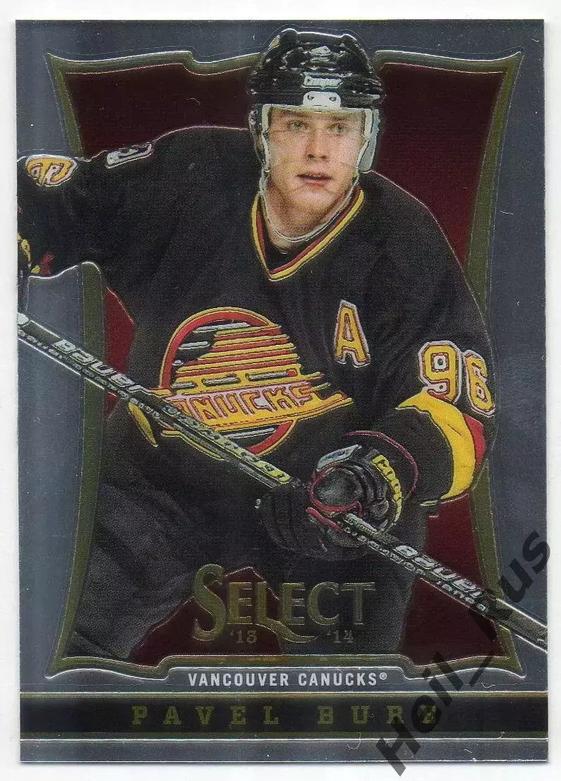 Карточка Павел Буре (Vancouver Canucks/Ванкувер, Спартак / ЦСКА Москва) NHL/НХЛ